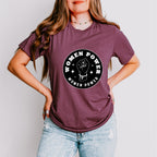 Women Power Rising Fist Design - Feminism Theme Unisex Crewneck T-Shirt Sweatshirt Hoodie