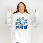 Hello Winter Design - Winter Unisex Crewneck T-Shirt Sweatshirt Hoodie
