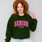 Senior 2025 Pink Design - Graduation Unisex Crewneck T-Shirt Sweatshirt Hoodie
