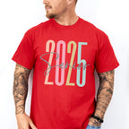 Senior 2025 Cursive Design - Graduation Unisex Crewneck T-Shirt Sweatshirt Hoodie