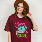Cheer For The Cure - Metastatic Breast Cancer Unisex Crewneck T-Shirt Sweatshirt Hoodie