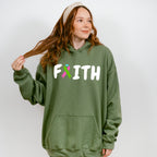 Faith Ribbon Design - Metastatic Breast Cancer Unisex Crewneck T-Shirt Sweatshirt Hoodie