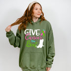 Give Cancer The Boot - Metastatic Breast Cancer Unisex Crewneck T-Shirt Sweatshirt Hoodie