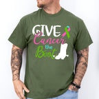 Give Cancer The Boot - Metastatic Breast Cancer Unisex Crewneck T-Shirt Sweatshirt Hoodie