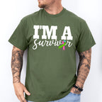 I'm A Survivor - Metastatic Breast Cancer Unisex Crewneck T-Shirt Sweatshirt Hoodie