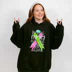 In This Family No One Fights Alone - Metastatic Breast Cancer Unisex Crewneck T-Shirt Sweatshirt Hoodie
