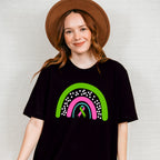 Rainbow Ribbon Design - Metastatic Breast Cancer Unisex Crewneck T-Shirt Sweatshirt Hoodie