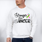 Stronger Than Cancer - Metastatic Breast Cancer Unisex Crewneck T-Shirt Sweatshirt Hoodie
