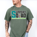 Support Squad - Metastatic Breast Cancer Unisex Crewneck T-Shirt Sweatshirt Hoodie