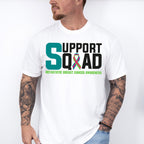 Support Squad - Metastatic Breast Cancer Unisex Crewneck T-Shirt Sweatshirt Hoodie
