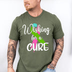 Wishing For A Cure - Metastatic Breast Cancer Unisex Crewneck T-Shirt Sweatshirt Hoodie