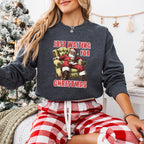 Just Waiting For Christmas - Christmas Unisex Crewneck T-Shirt Sweatshirt Hoodie