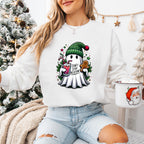 Don't Stop Believin' Ghost - Christmas Unisex Crewneck T-Shirt Sweatshirt Hoodie