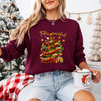 Feliz Navidad Cactus Design - Christmas Unisex Crewneck T-Shirt Sweatshirt Hoodie