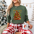Feliz Navidad Cactus Design - Christmas Unisex Crewneck T-Shirt Sweatshirt Hoodie