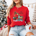 Christmas Tree Excavator - Christmas Unisex Crewneck T-Shirt Sweatshirt Hoodie