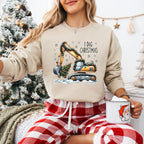 Christmas Tree Excavator - Christmas Unisex Crewneck T-Shirt Sweatshirt Hoodie