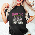 North Pole Christmas Tree Farm - Christmas Unisex Crewneck T-Shirt Sweatshirt Hoodie