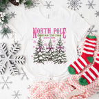 North Pole Christmas Tree Farm - Christmas Unisex Crewneck T-Shirt Sweatshirt Hoodie