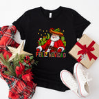 Feliz Navidad Santa Hat - Christmas Unisex Crewneck T-Shirt Sweatshirt Hoodie