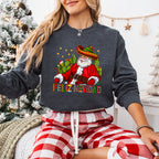 Feliz Navidad Santa Hat - Christmas Unisex Crewneck T-Shirt Sweatshirt Hoodie
