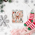 Tis The Season Ribbon Design - Christmas Unisex Crewneck T-Shirt Sweatshirt Hoodie