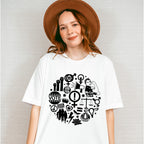 Woman Rights Doodles Design - Feminism Theme Unisex Crewneck T-Shirt Sweatshirt Hoodie