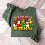 Merry Duckmas - Christmas Unisex Crewneck T-Shirt Sweatshirt Hoodie