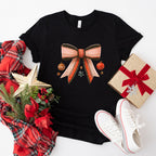 Red Ribbon And Baubles - Christmas Unisex Crewneck T-Shirt Sweatshirt Hoodie