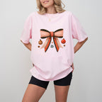 Red Ribbon And Baubles - Christmas Unisex Crewneck T-Shirt Sweatshirt Hoodie