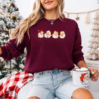 Cute Santa Design - Christmas Unisex Crewneck T-Shirt Sweatshirt Hoodie