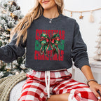 Christmas Red And Green Ribbon - Christmas Unisex Crewneck T-Shirt Sweatshirt Hoodie
