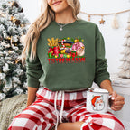 Tis The Season Churros - Christmas Unisex Crewneck T-Shirt Sweatshirt Hoodie