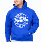 Apparently We're Trouble - Best Friends Unisex Crewneck T-Shirt Sweatshirt Hoodie