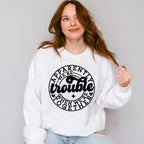 Apparently We're Trouble - Best Friends Unisex Crewneck T-Shirt Sweatshirt Hoodie