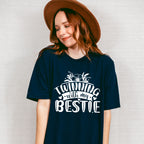 Twinning With My Bestie - Best Friends Unisex Crewneck T-Shirt Sweatshirt Hoodie