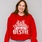 Twinning With My Bestie - Best Friends Unisex Crewneck T-Shirt Sweatshirt Hoodie