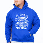 Limitless Countless Endless - Best Friends Unisex Crewneck T-Shirt Sweatshirt Hoodie