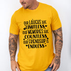 Limitless Countless Endless - Best Friends Unisex Crewneck T-Shirt Sweatshirt Hoodie