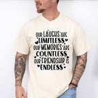 Limitless Countless Endless - Best Friends Unisex Crewneck T-Shirt Sweatshirt Hoodie