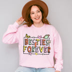 Besties Forever Cardboard Design - Best Friends Unisex Crewneck T-Shirt Sweatshirt Hoodie