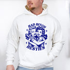 Besties Blue Design - Best Friends Unisex Crewneck T-Shirt Sweatshirt Hoodie