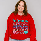 God Made Us Best Friends - Best Friends Unisex Crewneck T-Shirt Sweatshirt Hoodie