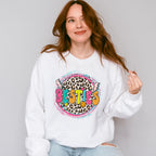 Besties Leopard Print - Best Friends Unisex Crewneck T-Shirt Sweatshirt Hoodie