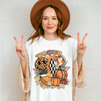 Teacher Flowers Smiley - Fall Unisex Crewneck T-Shirt Sweatshirt Hoodie