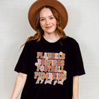 Flannels Bonfires Football Pumpkins - Fall Unisex Crewneck T-Shirt Sweatshirt Hoodie