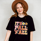 It's Fall Yall Daisy And Leaf - Fall Unisex Crewneck T-Shirt Sweatshirt Hoodie