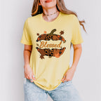 Blessed Pumpkin Sliced - Fall Unisex Crewneck T-Shirt Sweatshirt Hoodie