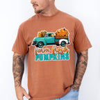 Farm Fresh Pumpkins Truck - Fall Unisex Crewneck T-Shirt Sweatshirt Hoodie