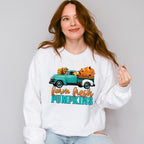 Farm Fresh Pumpkins Truck - Fall Unisex Crewneck T-Shirt Sweatshirt Hoodie